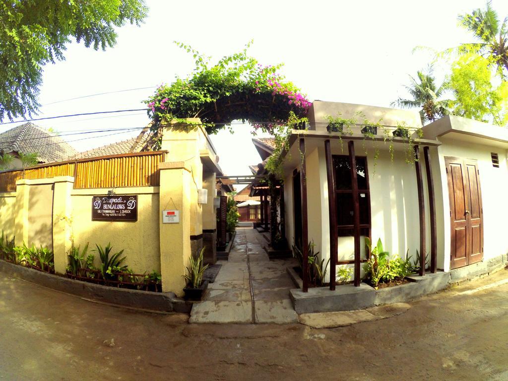 Drupadi Bungalows Gili Trawangan Exteriér fotografie